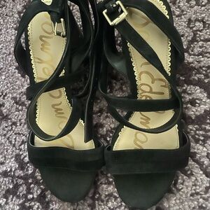 sam edelman black heels